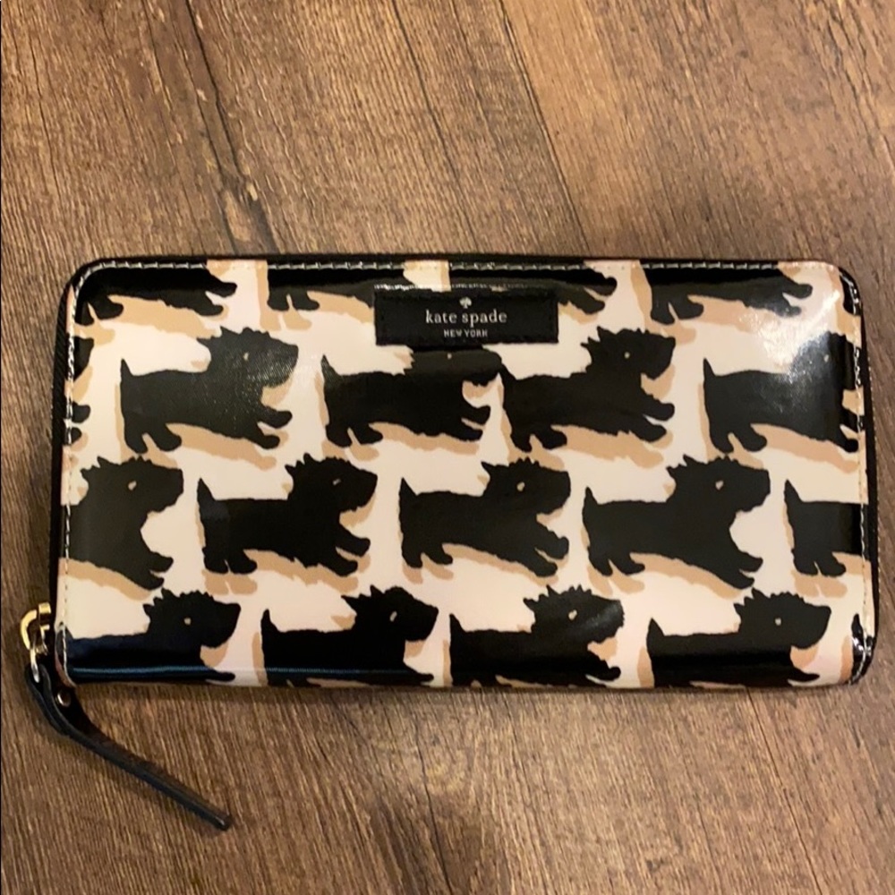 Kate Spade Dog Print Wallet